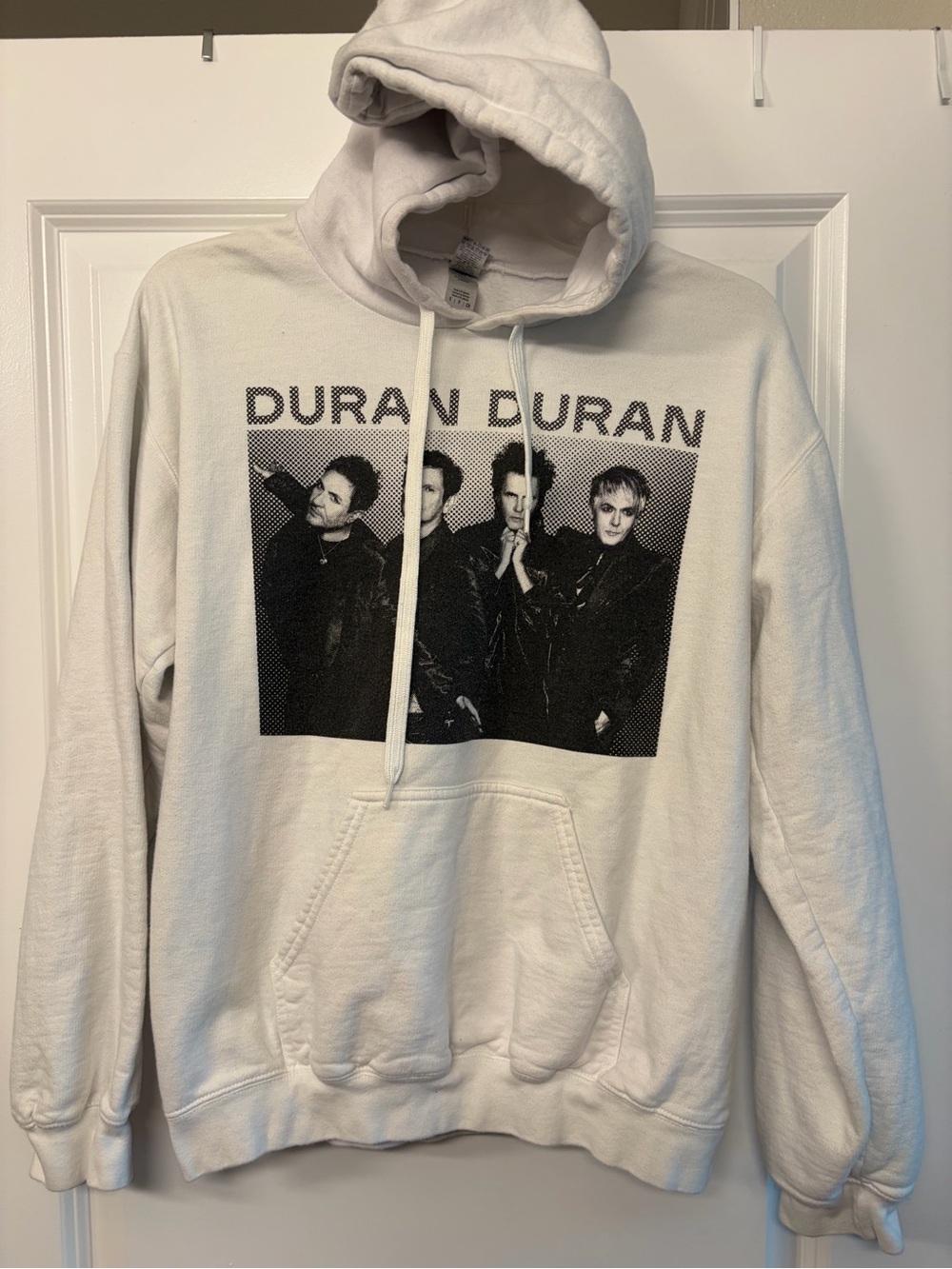 Duran Duran 2023 North America Tour White Hoodie Small Sweater Graphic On Sleeve